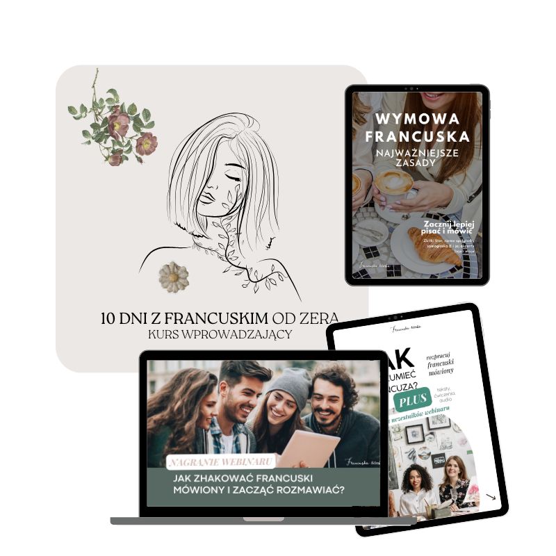 Kurs 10 dni od zera & e-book o wymowie & webinar 